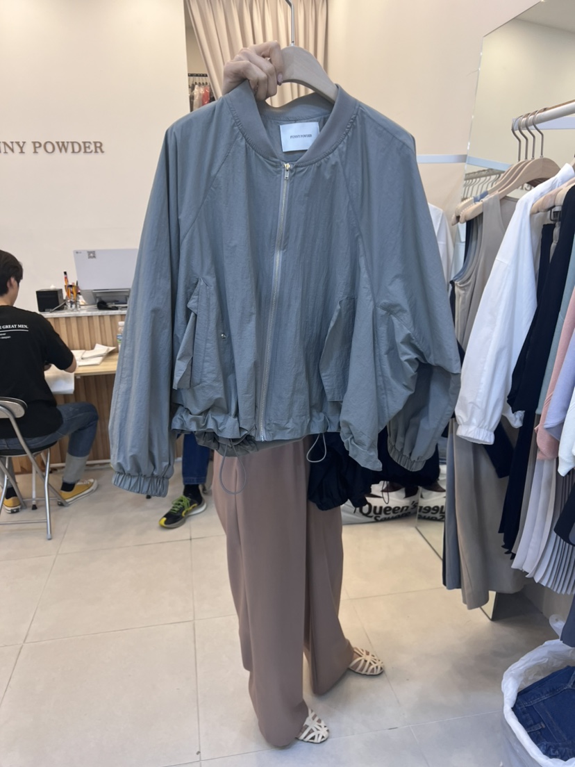 FUNNY POWDER直郵韓國代購女裝新款休閑推薦熱賣24春夏夾克THE FUNNY夾克圖色2