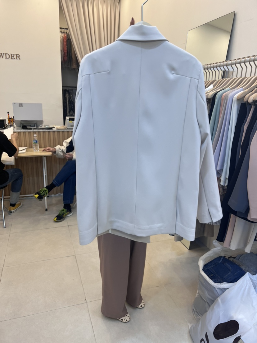 FUNNY POWDER韓國直郵東大門代購女裝新品職業人氣時尚夾克THE FUNNY夾克
