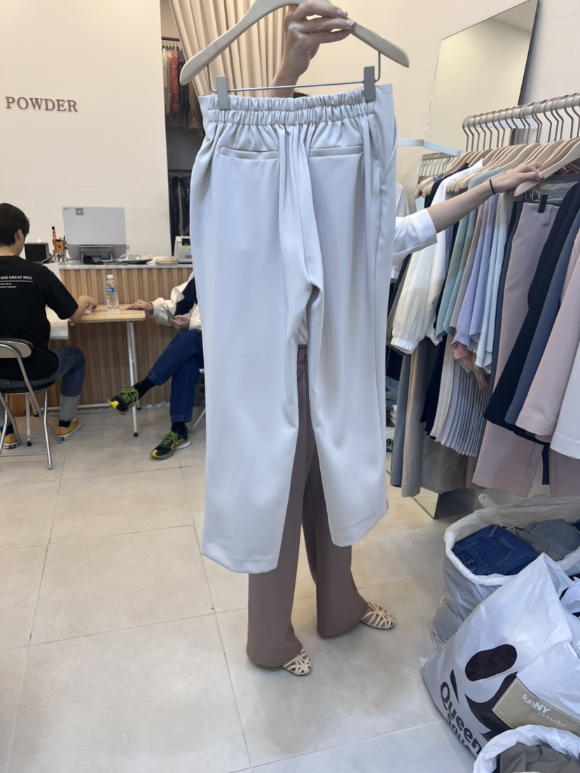 FUNNY POWDER韓國直郵女裝新品熱賣人氣職業時尚24春夏休閑褲THE FUNNY休閑褲