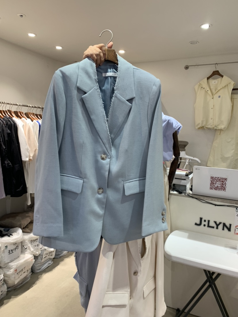 J:LYN韓國直郵東大門代購女裝新款24春夏人氣真品熱賣夾克J:LYN夾克圖色2