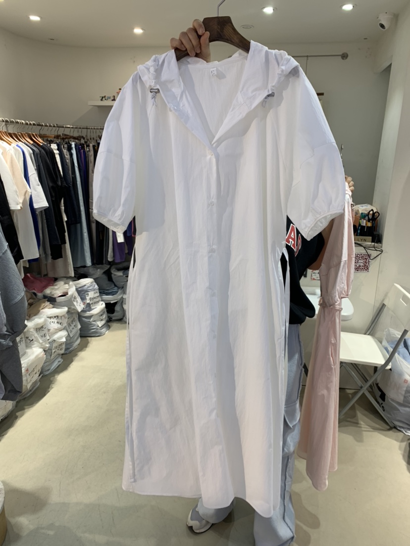 J:LYN韓國直郵女裝新款真品時尚推薦熱賣24春夏連衣裙連帽J:LYN連衣裙圖色2