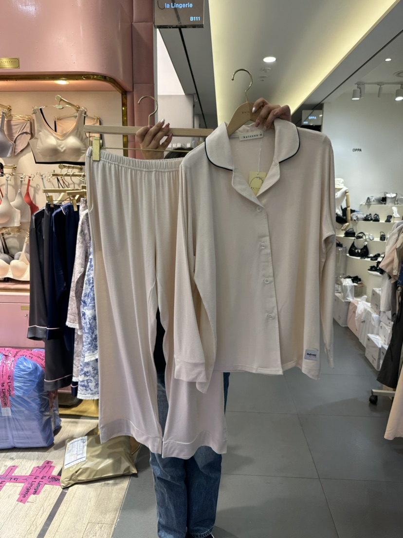 LA LINGERIE-P韓國直郵女裝新款推薦休閑人氣熱賣24春夏睡衣LA LINGERIE睡衣