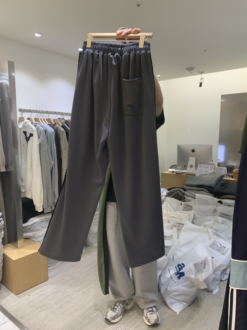 PIONEER-男裝韓國直郵東大門實拍女裝新品人氣時尚24春夏休閑褲PIONEER休閑褲