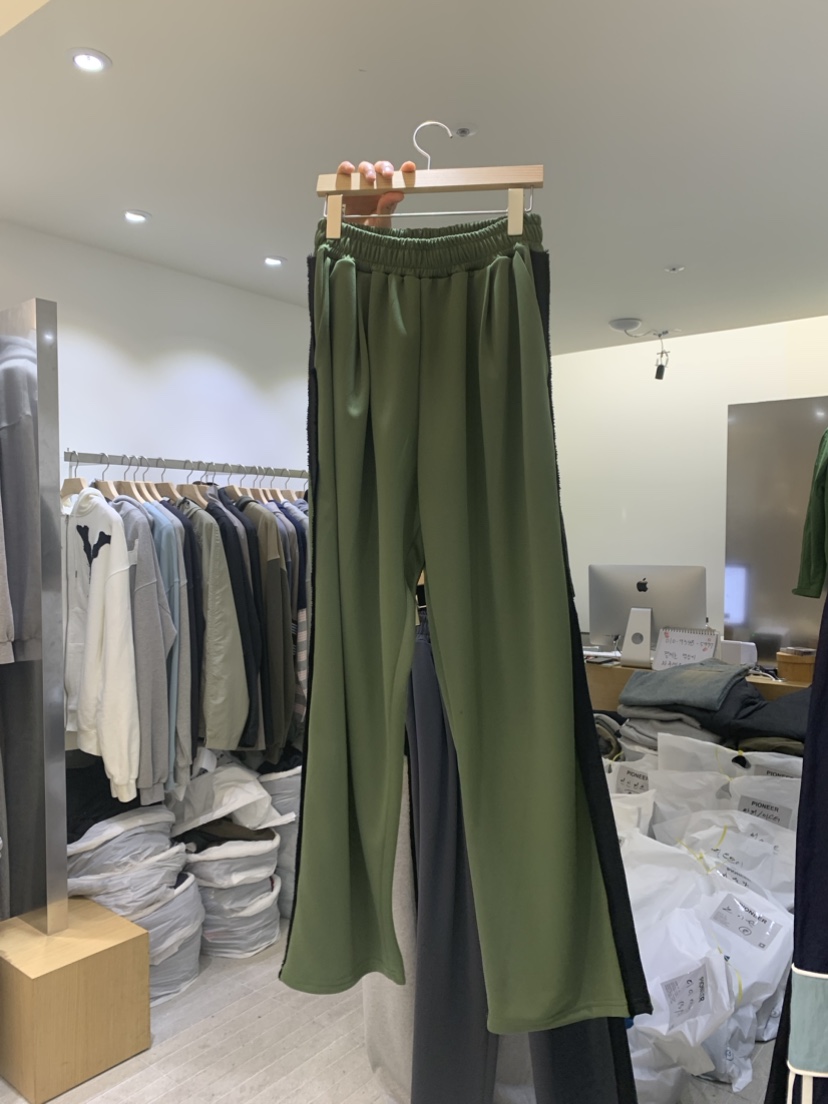 PIONEER-男裝韓國直郵東大門實拍女裝新品人氣時尚24春夏休閑褲PIONEER休閑褲