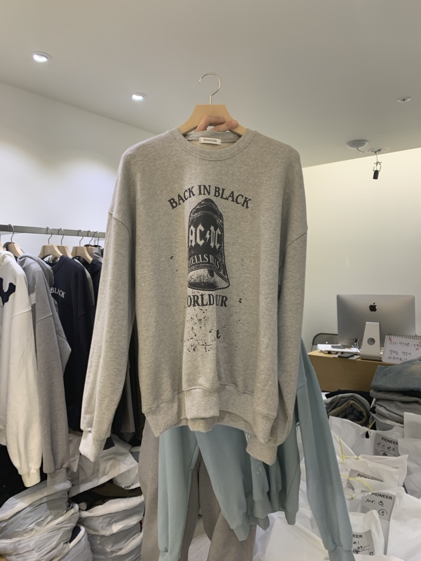 PIONEER-男裝韓國直郵東大門代購女裝新品時尚24春夏衛衣PIONEER衛衣圖色2
