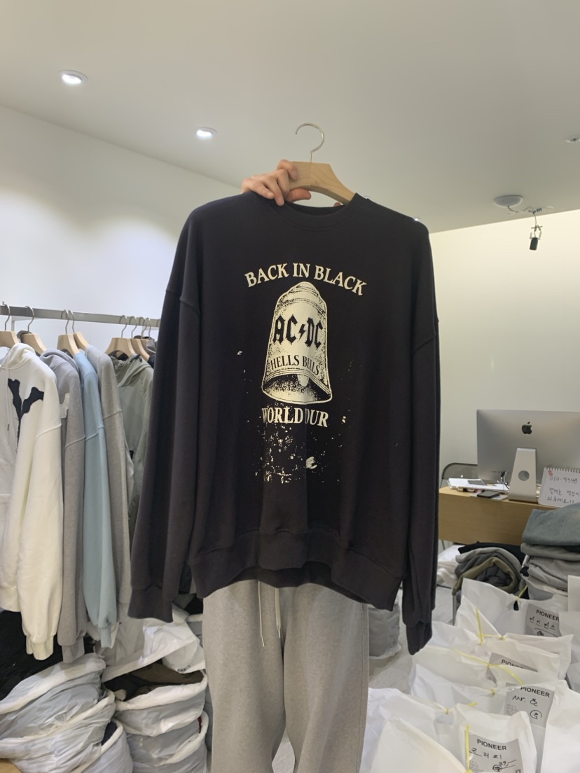 PIONEER-男裝韓國直郵東大門代購女裝新品時尚24春夏衛衣PIONEER衛衣圖色3