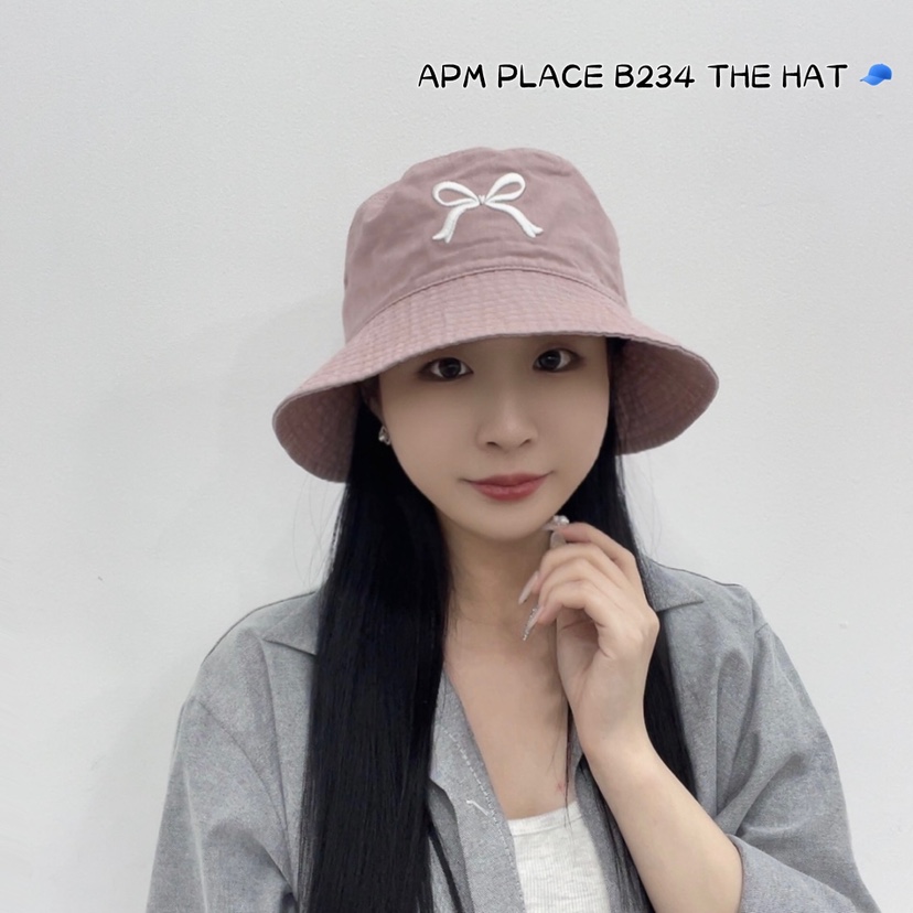 THE HAT韓國直郵女裝新款職業熱賣休閑真品帽子蝴蝶結刺繡THE HAT帽子