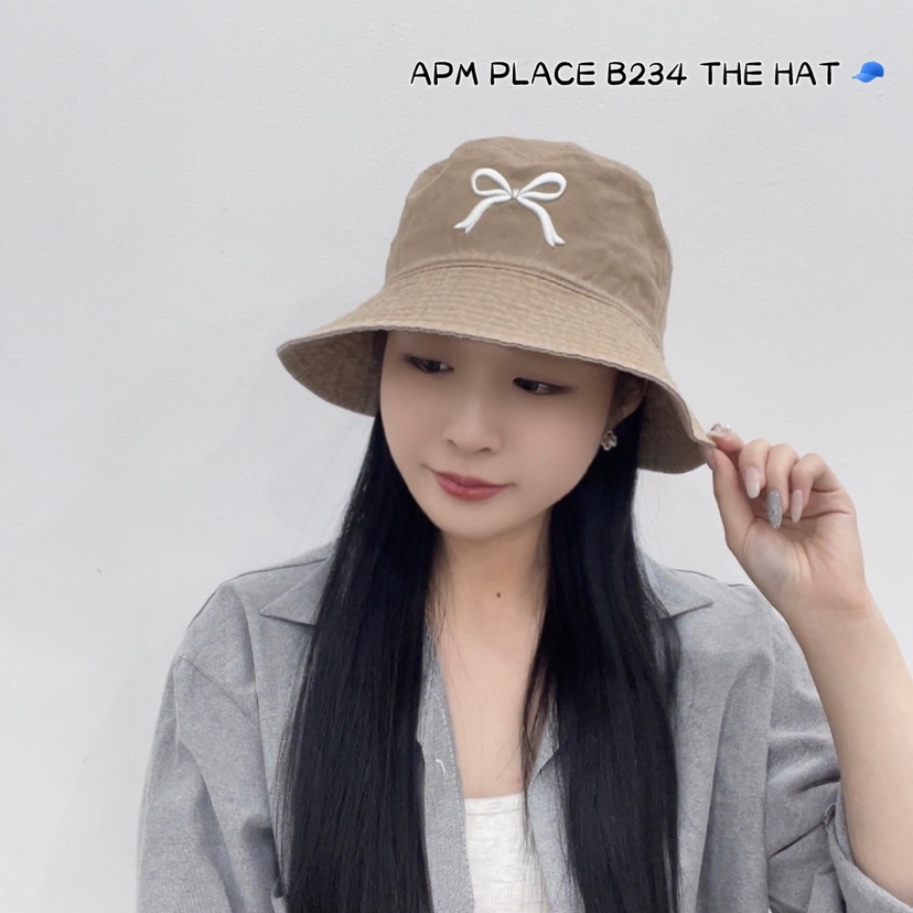 THE HAT韓國直郵女裝新款職業熱賣休閑真品帽子蝴蝶結刺繡THE HAT帽子圖色2
