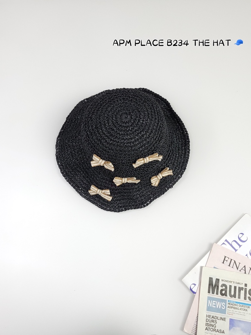 THE HAT韓國直郵女裝新品24春夏職業熱賣真品推薦休閑帽子THE HAT帽子