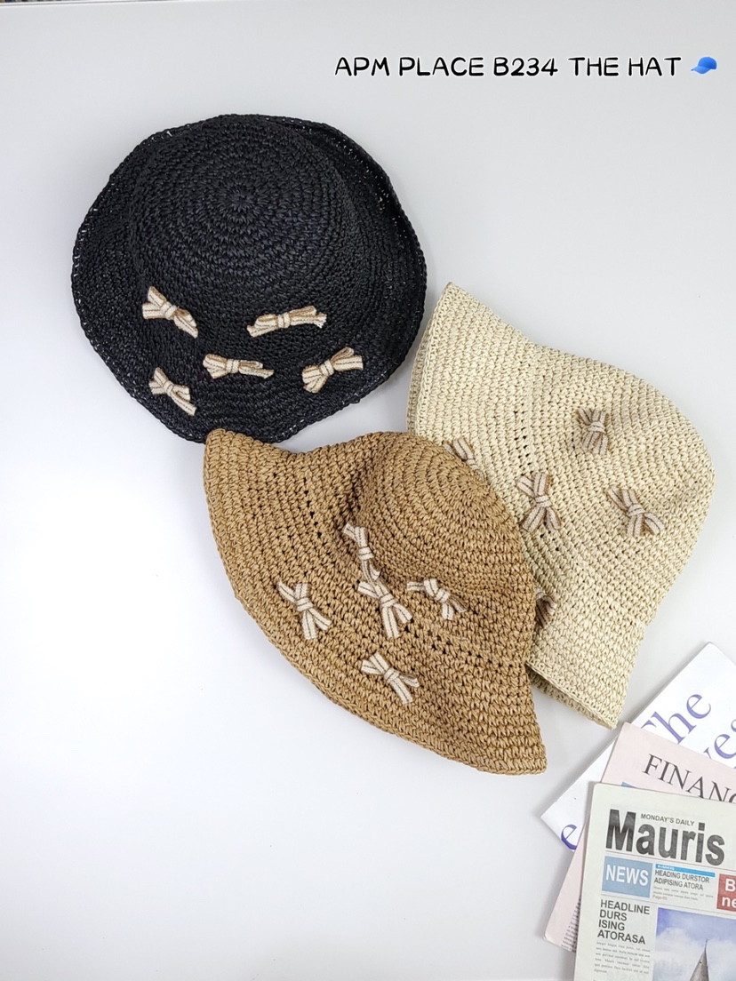 THE HAT韓國直郵女裝新品24春夏職業熱賣真品推薦休閑帽子THE HAT帽子