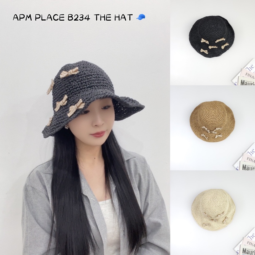 THE HAT韓國直郵女裝新品24春夏職業熱賣真品推薦休閑帽子THE HAT帽子