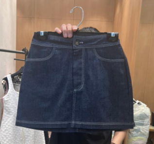 TRIPLE SEVEN直郵韓國代購女裝新品時尚24春夏職業休閑短裙TRIPLE SEVEN短裙