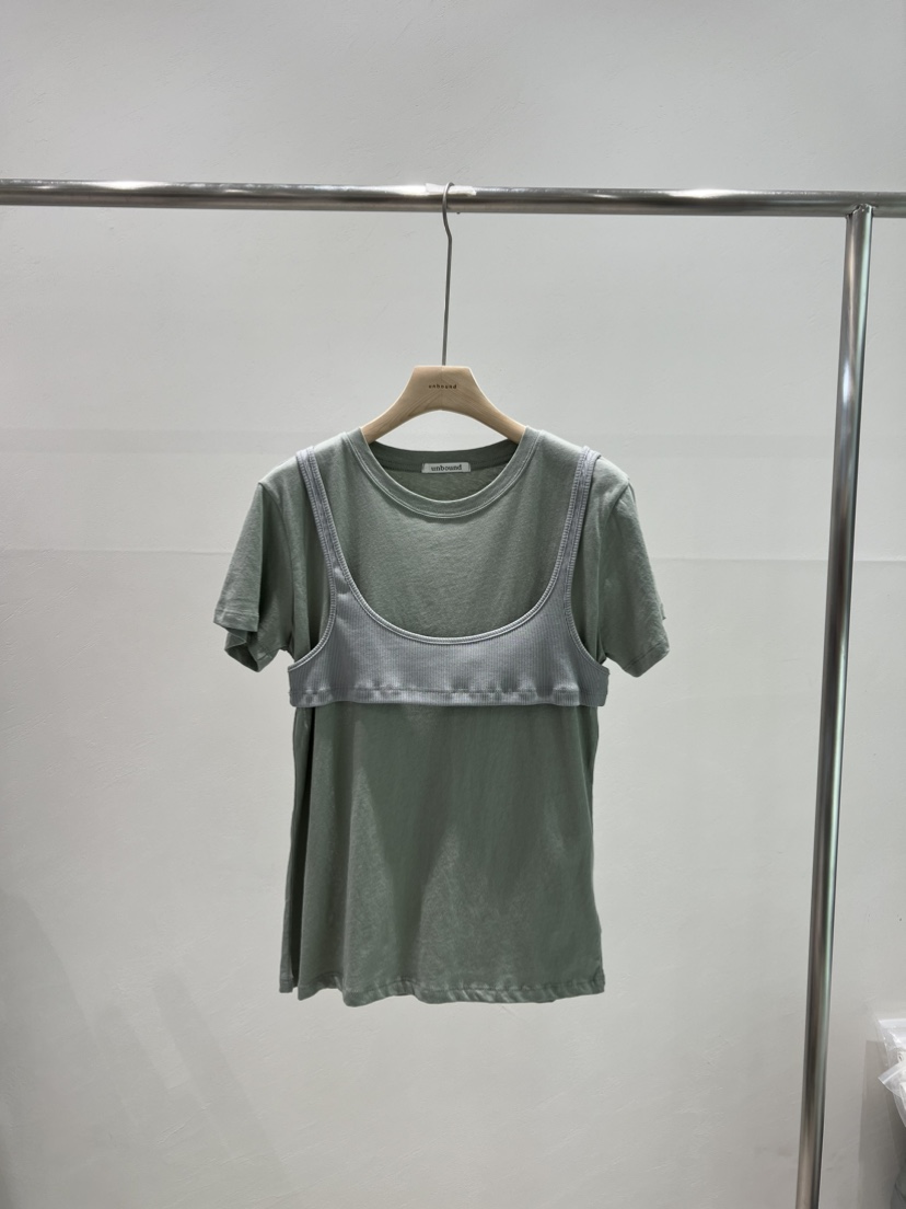 unbound韓國直郵東大門實拍女裝新品熱賣人氣推薦休閑時尚T恤UNBOUNDT恤圖色4