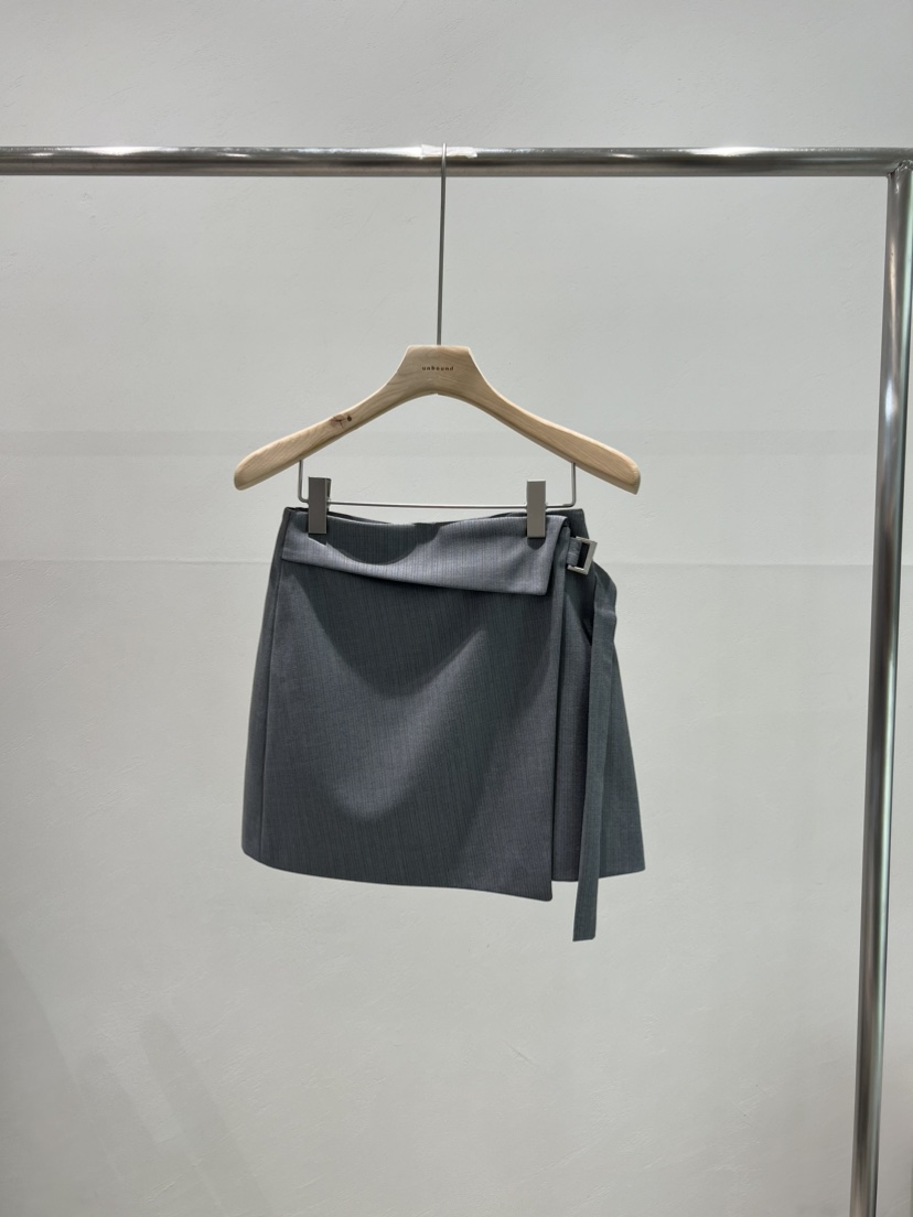 unbound直郵韓國代購女裝新品職業真品24春夏人氣推薦短裙UNBOUND短裙圖色2
