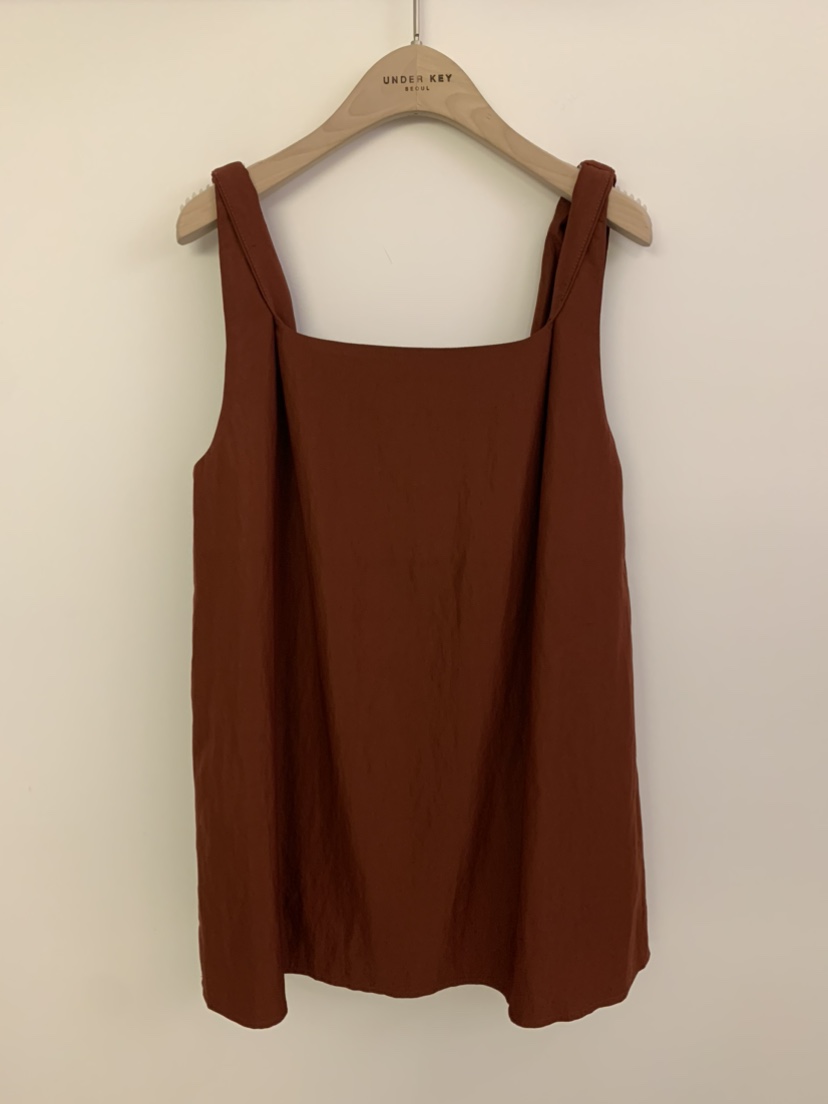 UNDER KEY韓國直郵東大門代購女裝新品24春夏職業吊帶背心UNDER KEY吊帶/背心圖色3