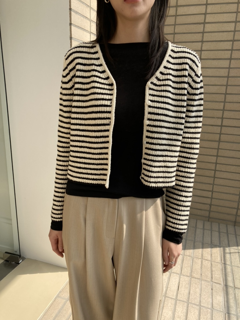 WATERBAR韓國直郵東大門代購女裝新款真品人氣熱賣職業針織衫RIBBON針織衫