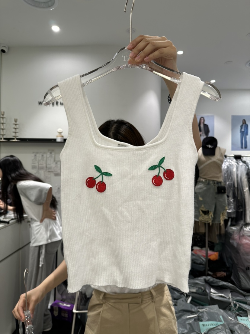 WATERMELON韓國直郵女裝新款推薦職業休閑人氣時尚吊帶背心WATERMELON吊帶/背心圖色3