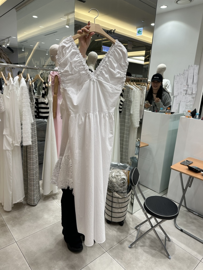 X PARTY韓國直郵東大門代購女裝新款真品24春夏人氣連衣裙XPARTY連衣裙