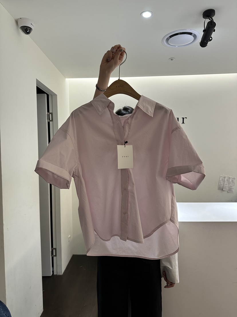YOUR-P韓國直郵女裝新品人氣熱賣真品推薦休閑24春夏襯衫蕾絲衫YOUR-P襯衫/蕾絲衫圖色2