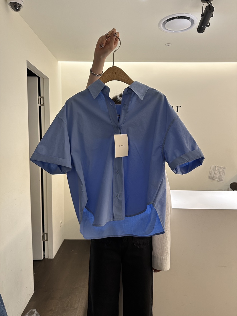 YOUR-P韓國直郵女裝新品人氣熱賣真品推薦休閑24春夏襯衫蕾絲衫YOUR-P襯衫/蕾絲衫圖色5