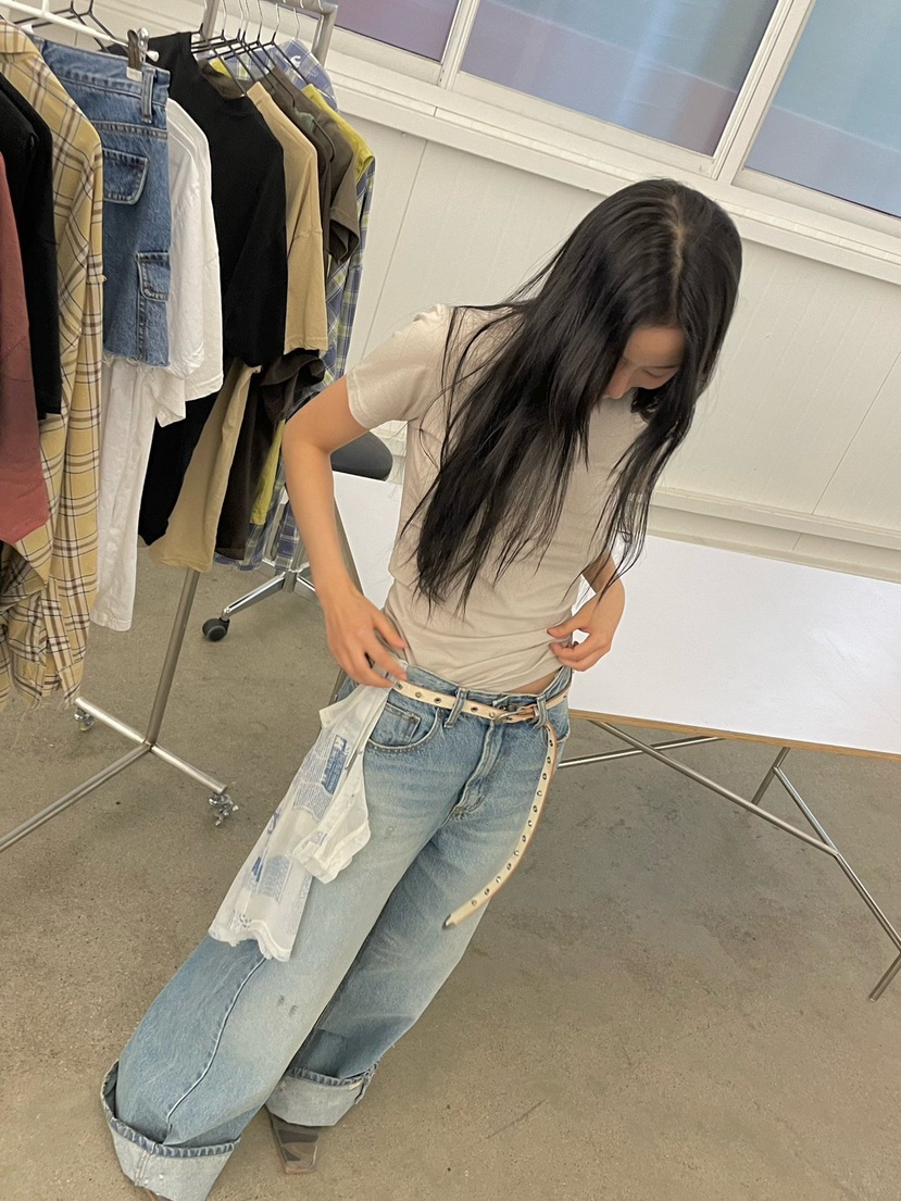 THE WEEKND韓國直郵東大門代購女裝新品休閑推薦職業熱賣T恤THE WEEKNDT恤