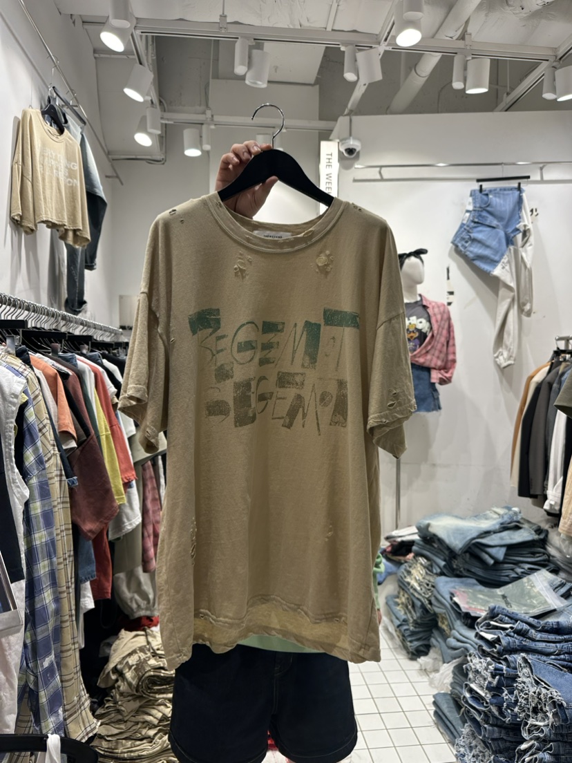 THE WEEKND直郵韓國代購女裝新款休閑時尚真品熱賣推薦T恤THE WEEKNDT恤圖色2
