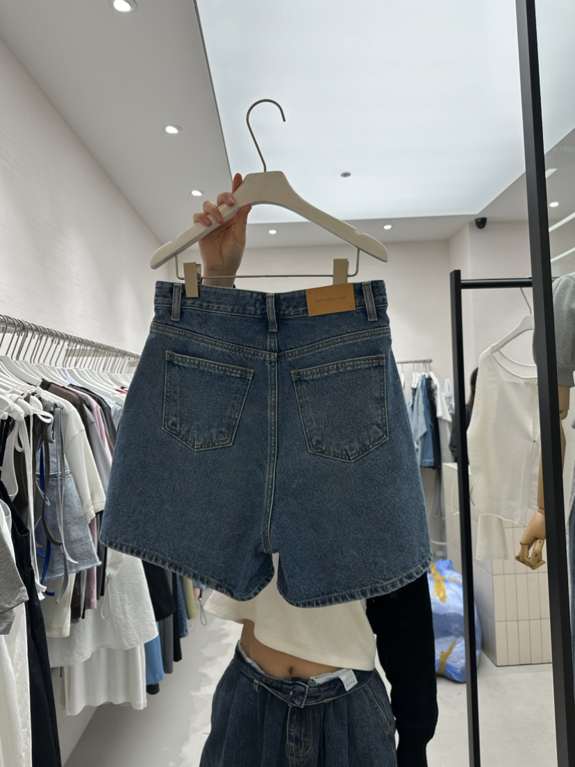 VERY WELL韓國直郵東大門代購女裝新品真品24春夏人氣短褲my juni短褲