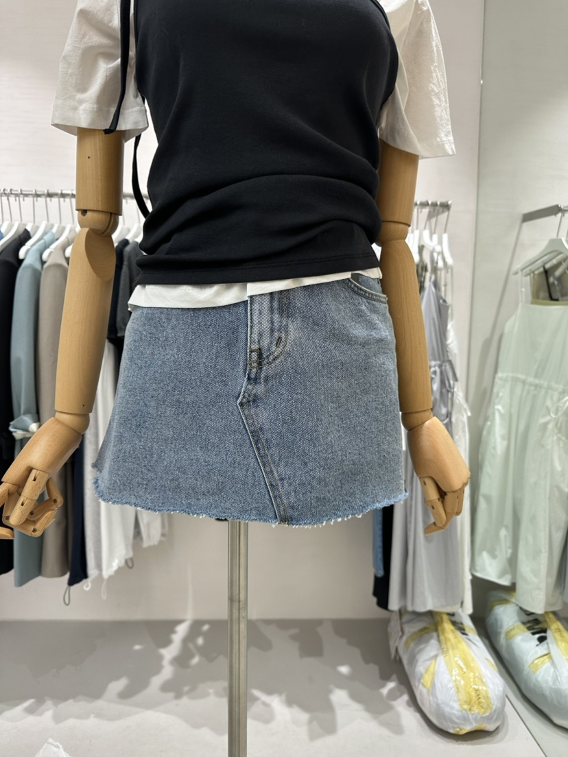 VERY WELL直郵韓國代購女裝新品真品熱賣時尚24春夏短裙my juni短裙