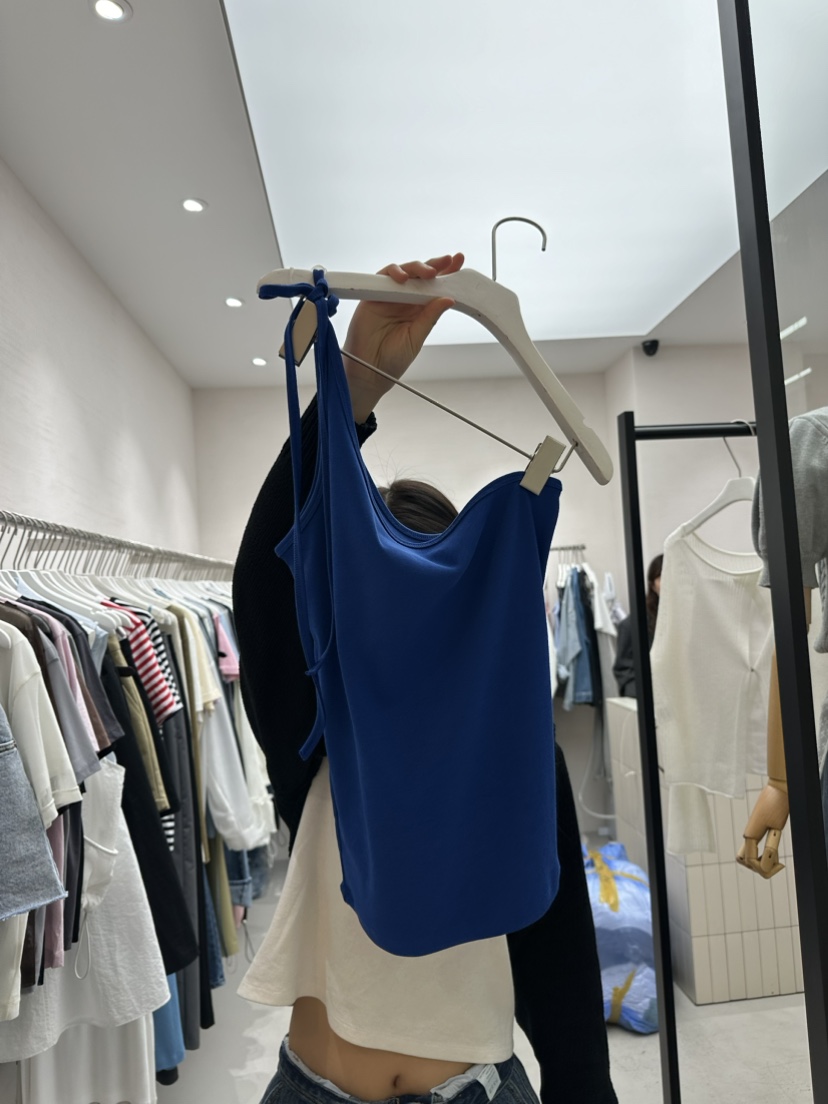 VERY WELL直郵韓國代購女裝新款時尚24春夏推薦吊帶背心my juni吊帶/背心