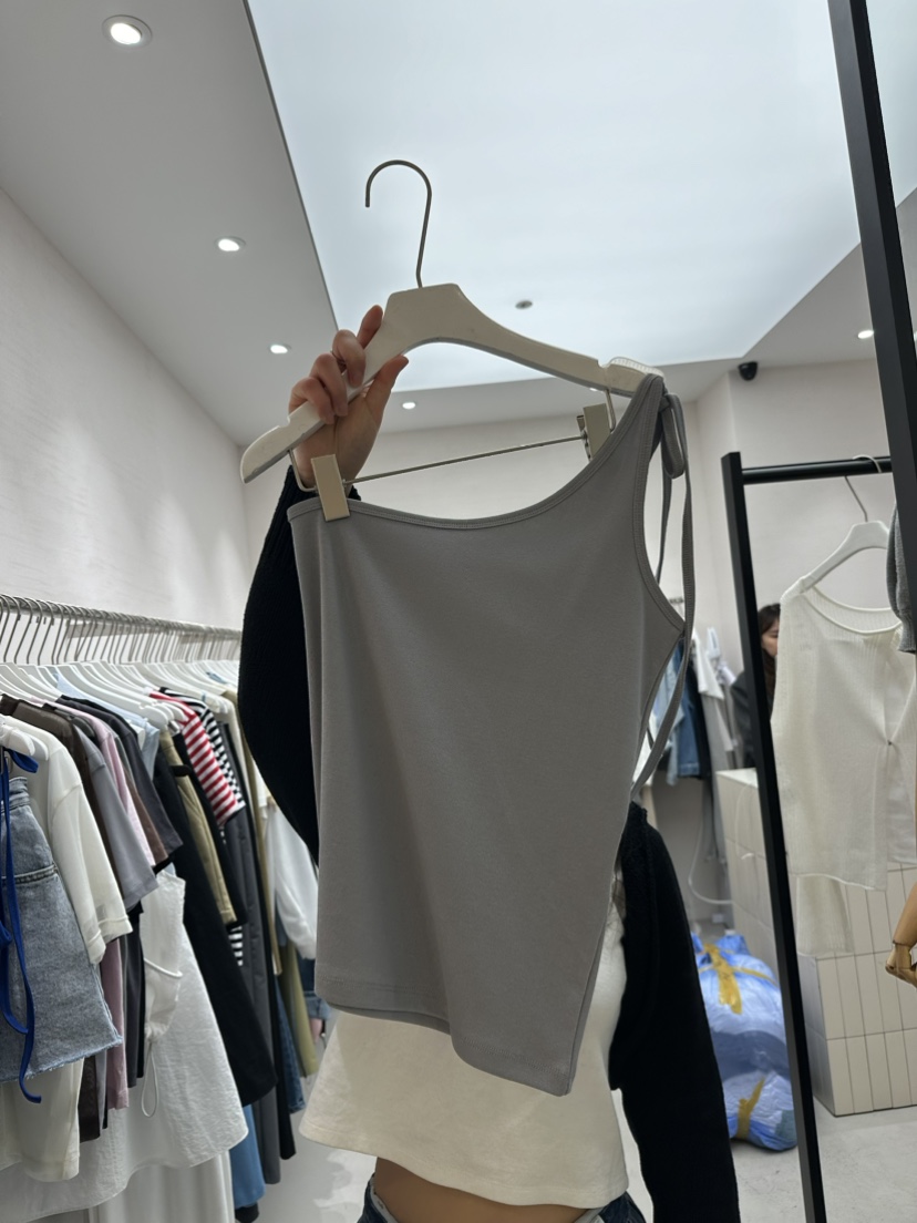 VERY WELL直郵韓國代購女裝新款時尚24春夏推薦吊帶背心my juni吊帶/背心圖色3