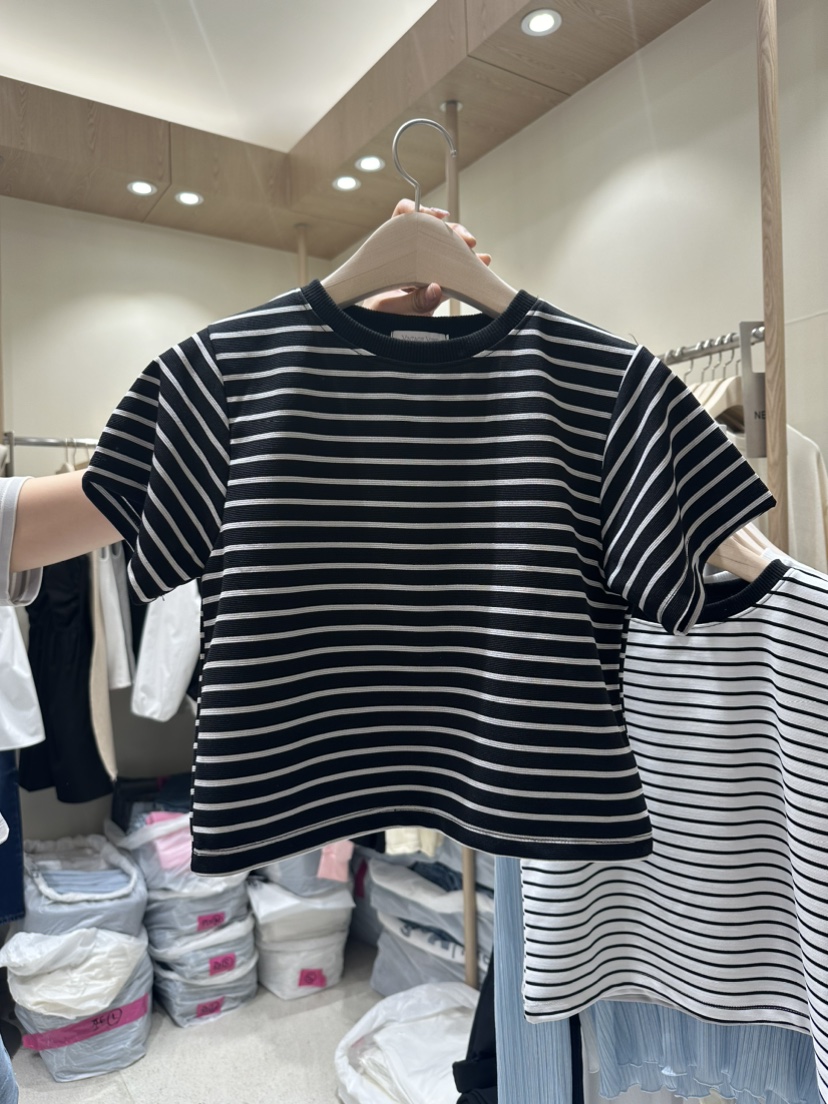 VINTAGE VIBE韓國直郵東大門實拍女裝新品真品推薦熱賣T恤VINTAGE VIBET恤圖色3