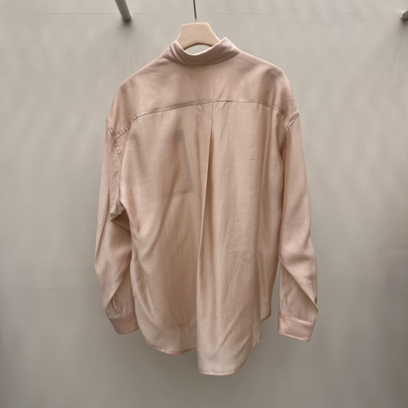 eoob韓國直郵東大門實拍女裝新品真品休閑襯衫蕾絲衫口袋透視EOOB/LAMEREI襯衫/蕾絲衫