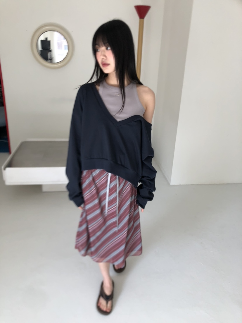 FLASH韓國直郵女裝新款推薦時尚人氣24春夏真品半身裙中短裙FLASH半身裙/中短裙