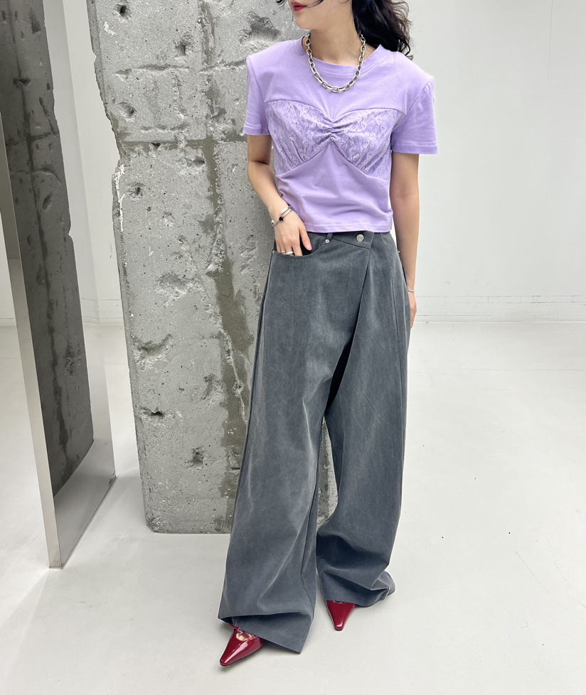 GINGER韓國直郵女裝新款休閑人氣24春夏真品熱賣時尚休閑褲COCOMATON休閑褲圖色2