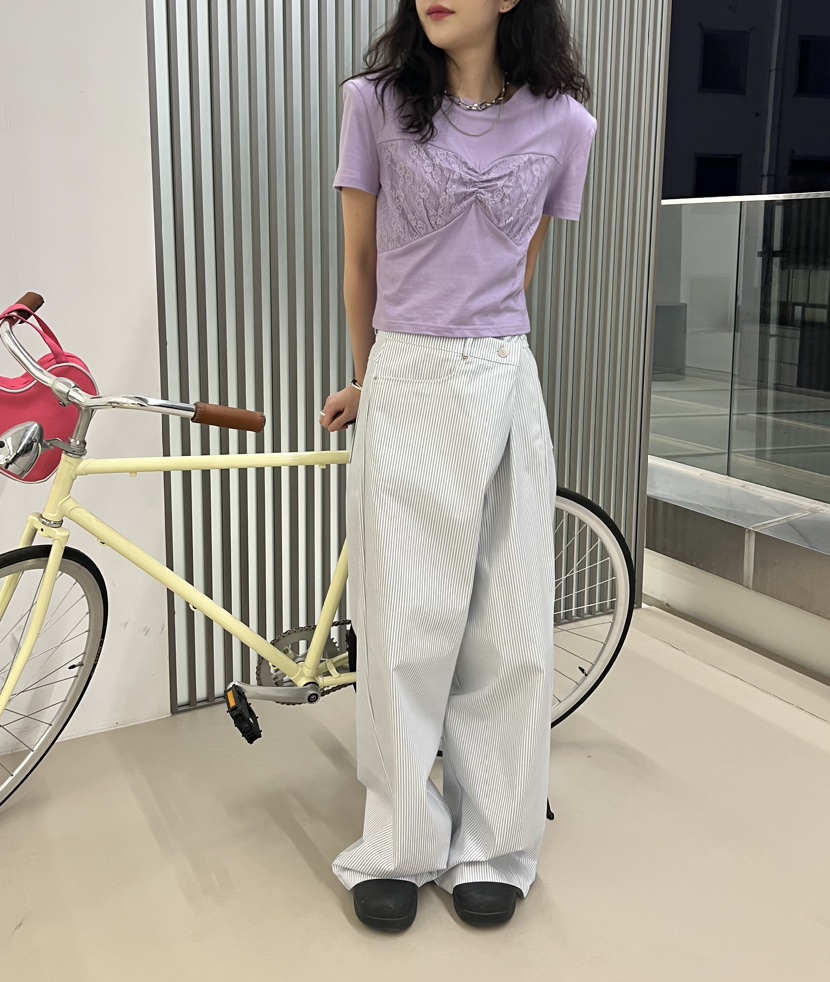 GINGER韓國直郵女裝新款休閑人氣24春夏真品熱賣時尚休閑褲COCOMATON休閑褲圖色3