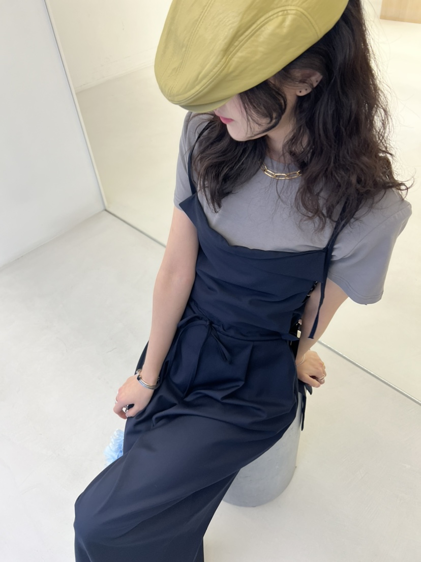 GINGER韓國直郵東大門實拍女裝新款休閑時尚人氣24春夏背帶褲COCOMATON背帶褲