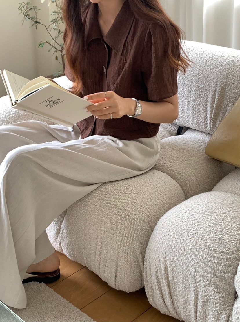 GO YOU直郵韓國代購女裝新品人氣真品推薦職業熱賣襯衫蕾絲衫de goyou襯衫/蕾絲衫