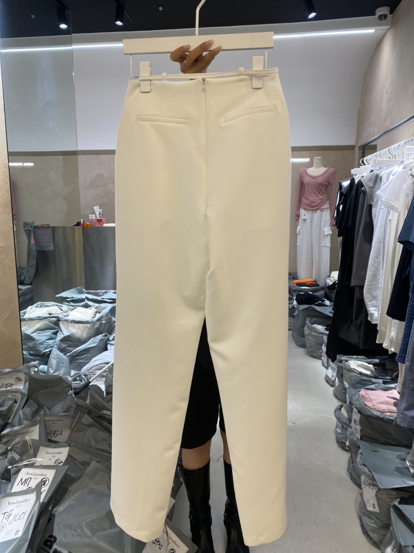 howl product韓國直郵女裝新品時尚真品推薦職業熱賣休閑褲BADCALM休閑褲