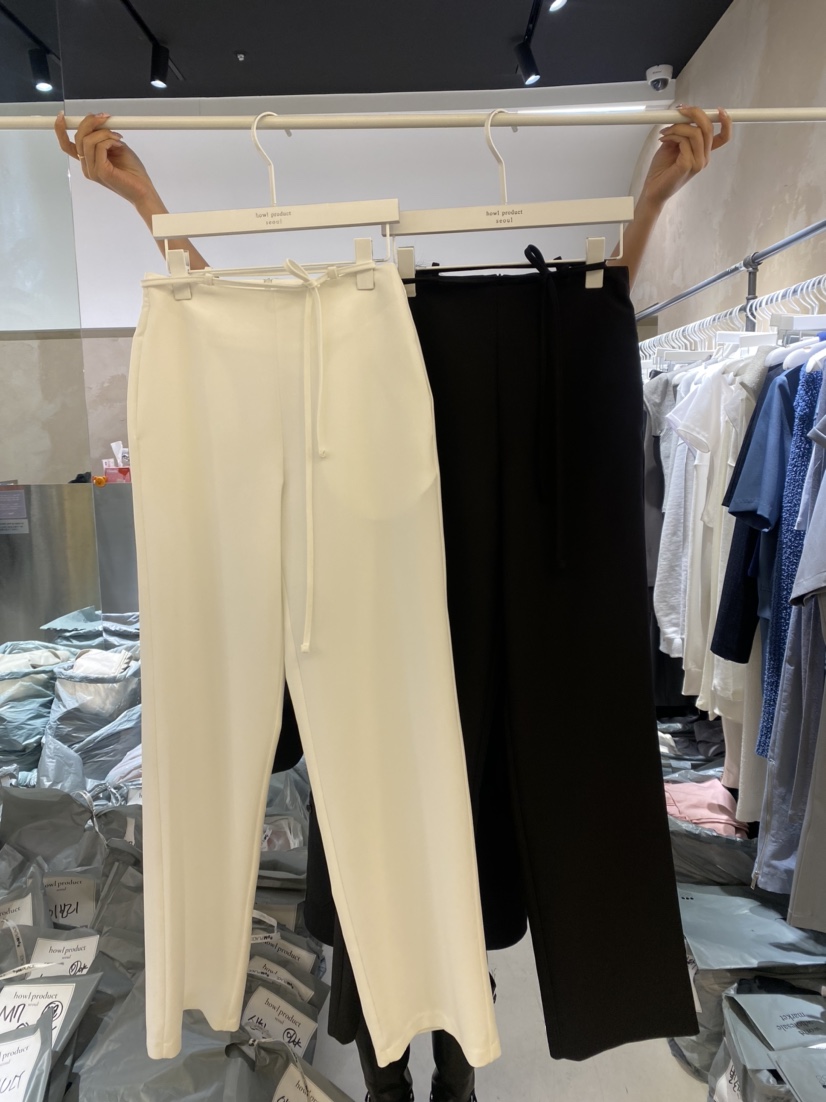 howl product韓國直郵女裝新品時尚真品推薦職業熱賣休閑褲BADCALM休閑褲