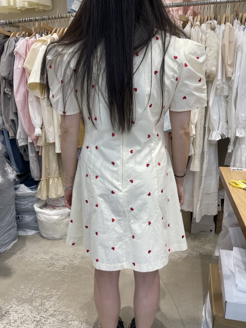 J PEAK韓國直郵東大門代購女裝新品真品人氣熱賣連衣裙刺繡J PEAK連衣裙