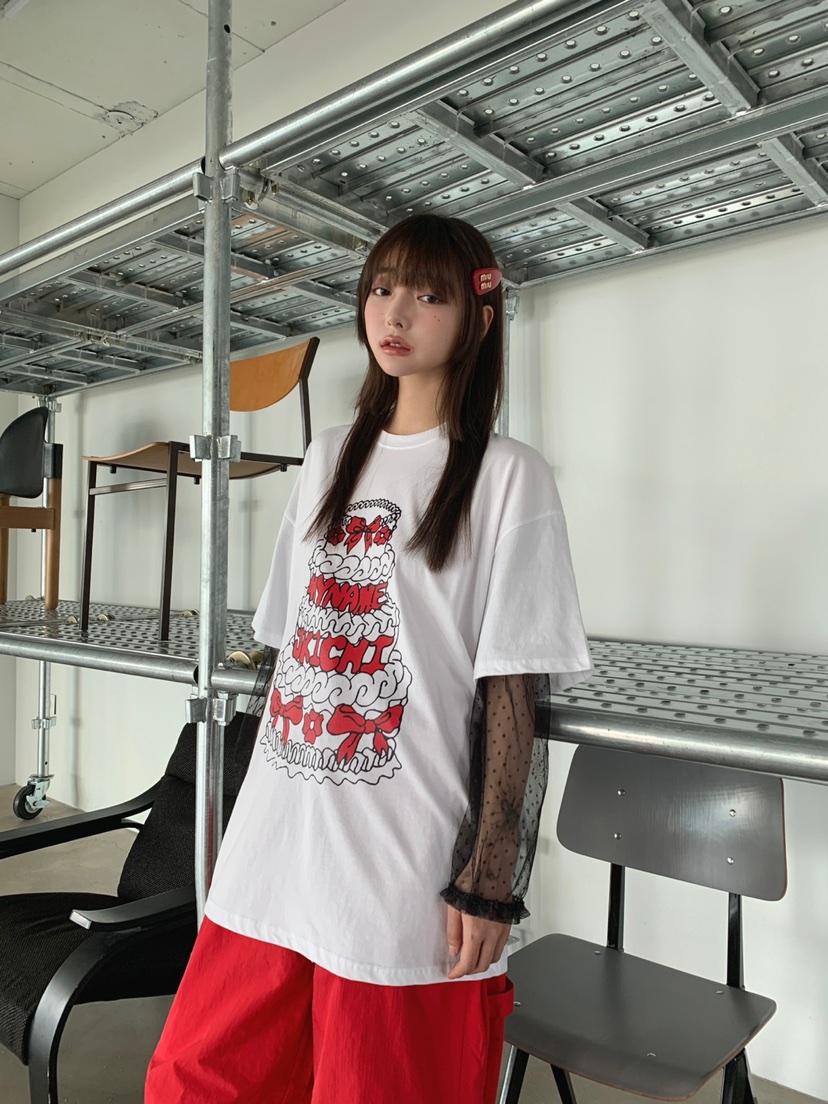 JKICHI韓國直郵東大門實拍女裝新品熱賣時尚休閑人氣真品T恤EDITT恤