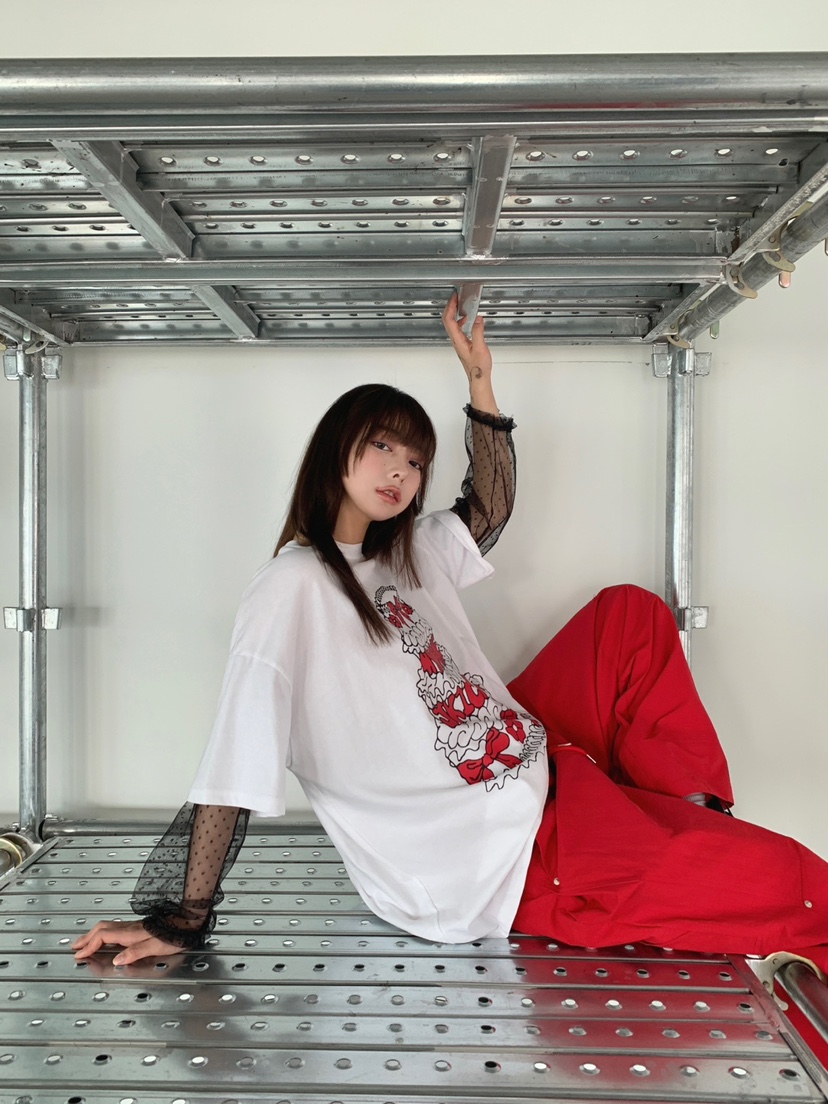 JKICHI韓國直郵東大門實拍女裝新品熱賣時尚休閑人氣真品T恤EDITT恤