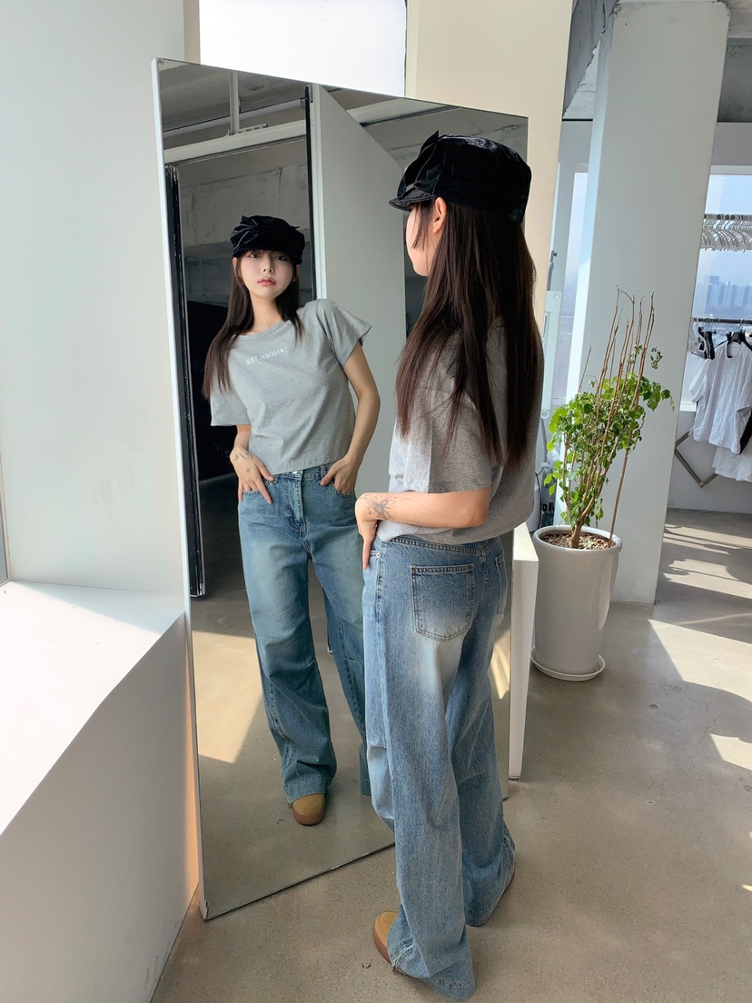 JKICHI直郵韓國代購女裝新品真品職業休閑24春夏推薦熱賣T恤EDITT恤
