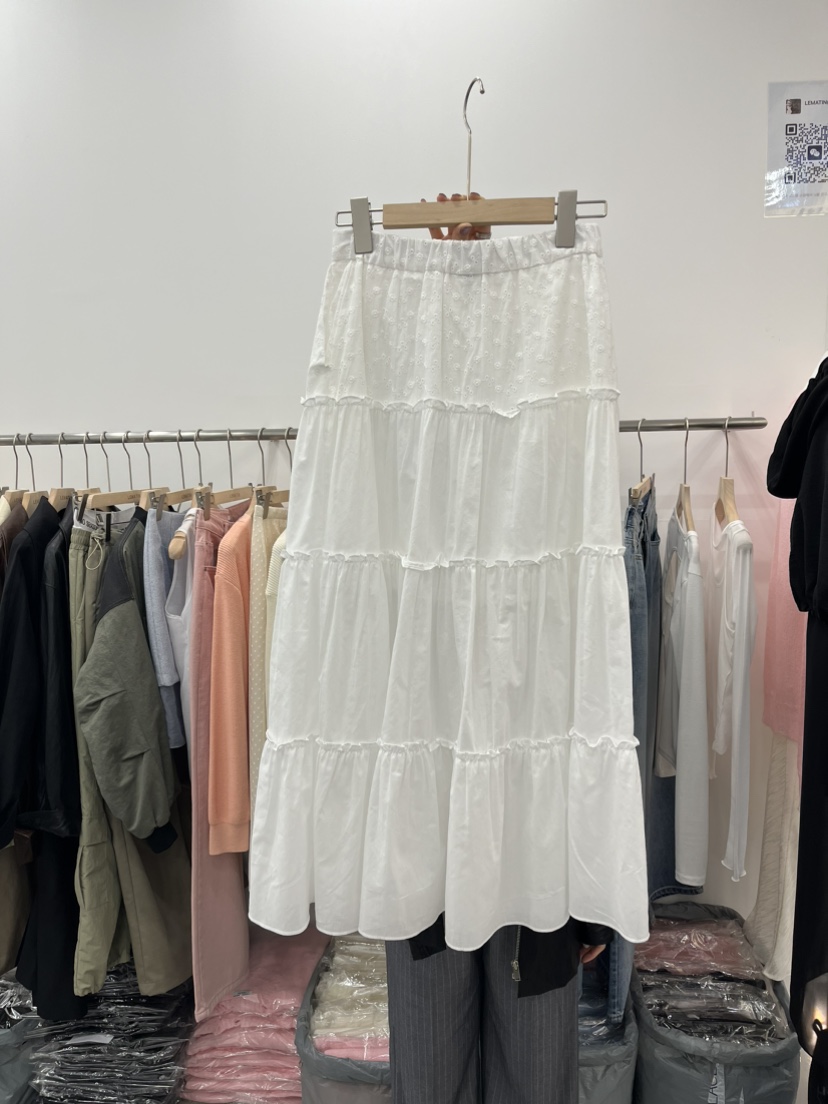 LEMATIN韓國直郵東大門實拍女裝新品時尚職業休閑24春夏長裙LEMATIN長裙