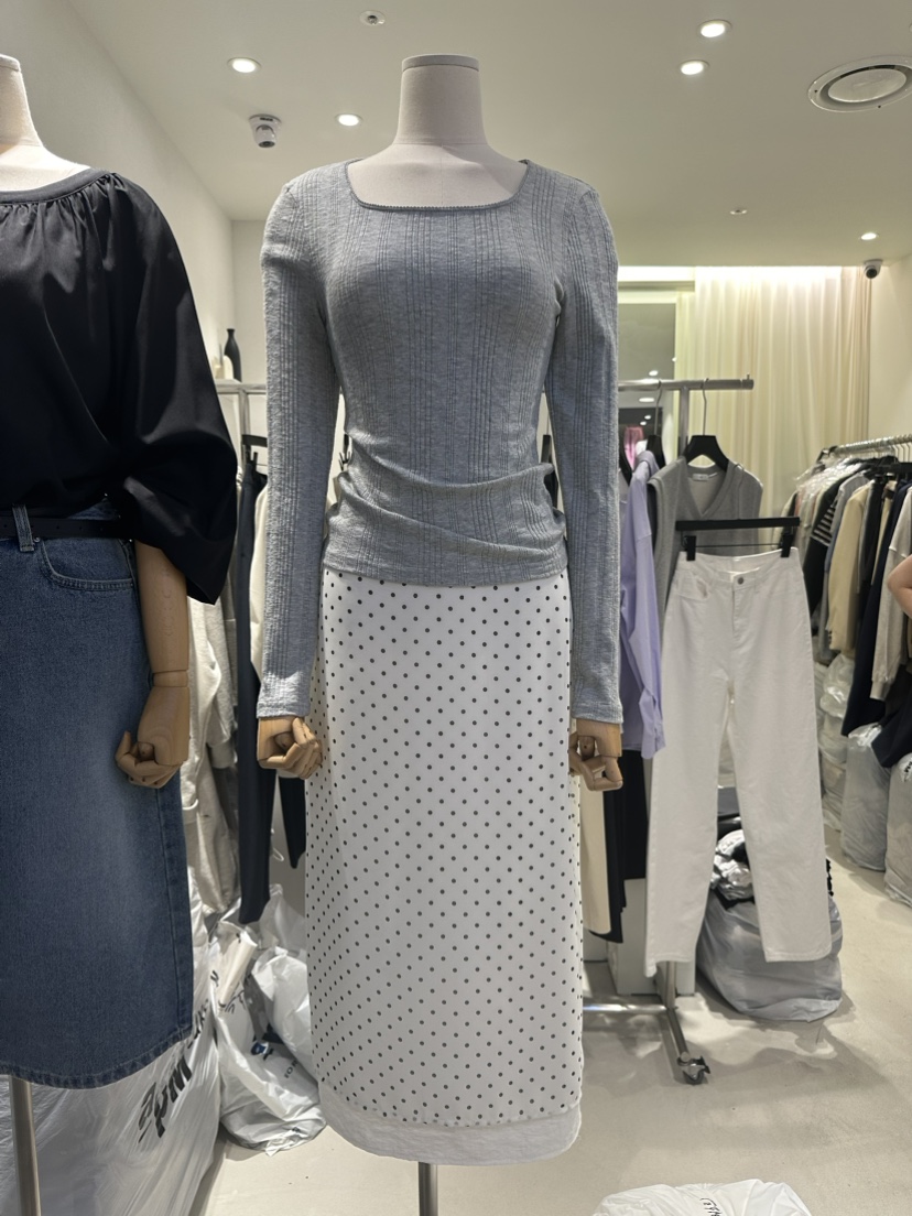 LIL韓國直郵東大門實拍女裝新品24春夏真品熱賣時尚推薦長裙LIL長裙