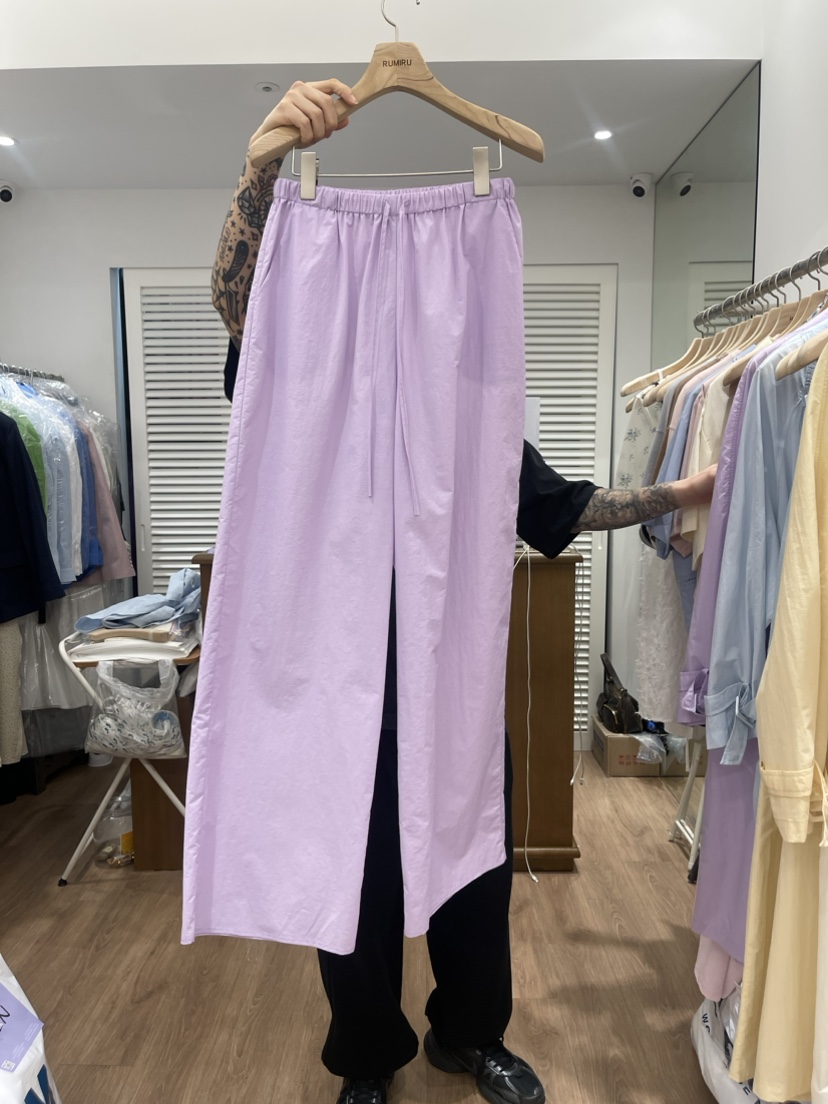 RUMIRU韓國直郵東大門實拍女裝新品24春夏熱賣推薦休閑褲awear/RUMIRU休閑褲圖色4