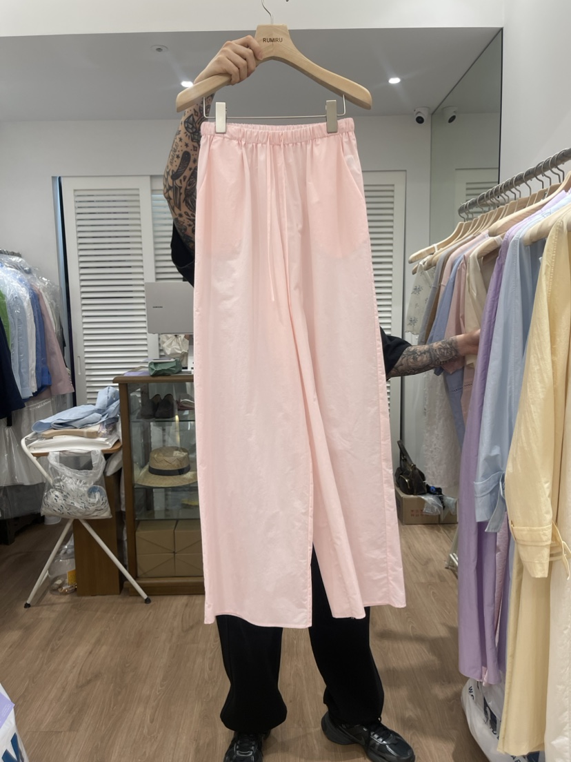 RUMIRU韓國直郵東大門實拍女裝新品24春夏熱賣推薦休閑褲awear/RUMIRU休閑褲圖色5