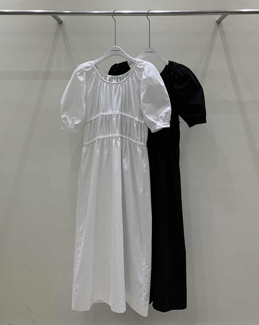 LOVE MOMENT直郵韓國代購女裝新款24春夏職業連衣裙長款LOVE MOMENT連衣裙