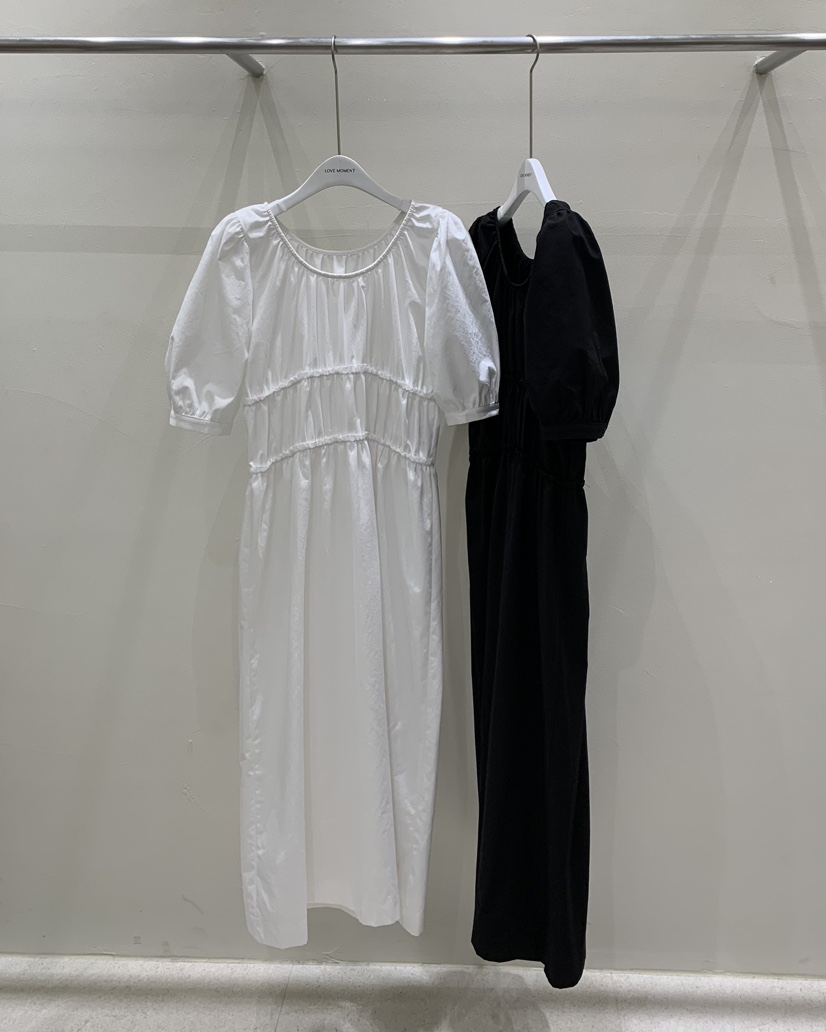 LOVE MOMENT直郵韓國代購女裝新款24春夏職業連衣裙長款LOVE MOMENT連衣裙