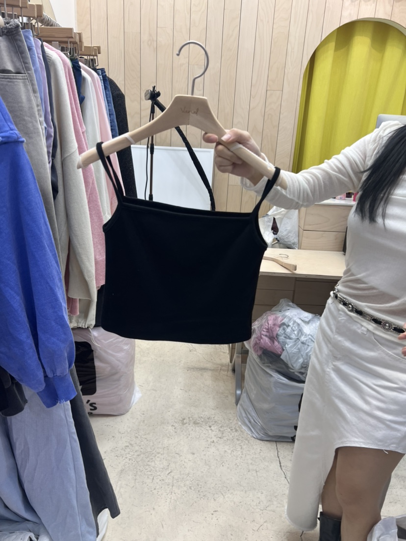 VARIAL韓國直郵東大門代購女裝新品推薦休閑職業真品吊帶背心VARIAL吊帶/背心